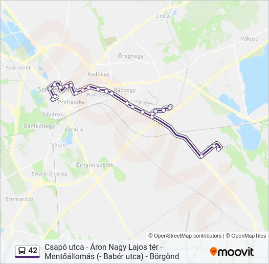 42  Line Map