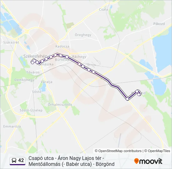 42  Line Map