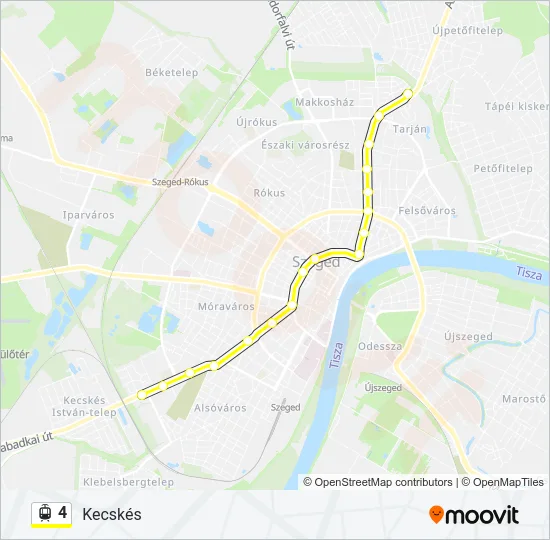 4 Light Rail Line Map