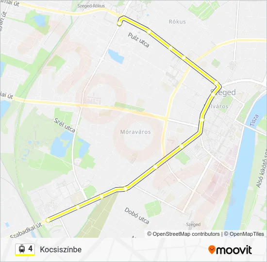 4 Light Rail Line Map