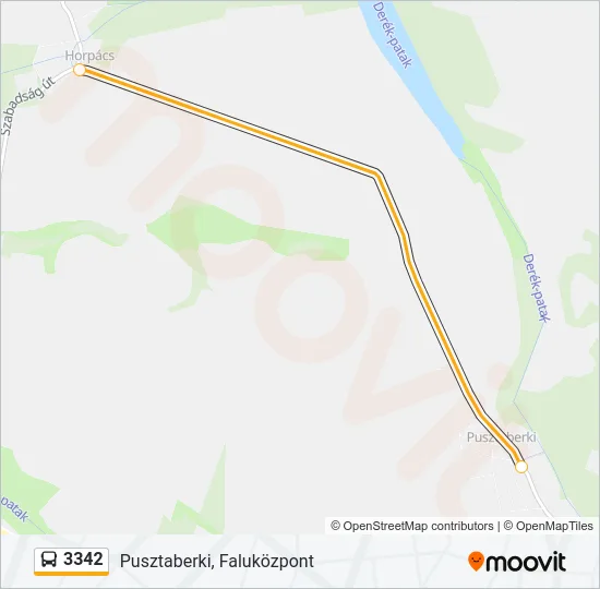 3342 Bus Line Map