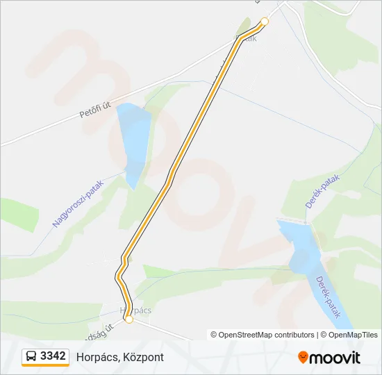 3342 Bus Line Map