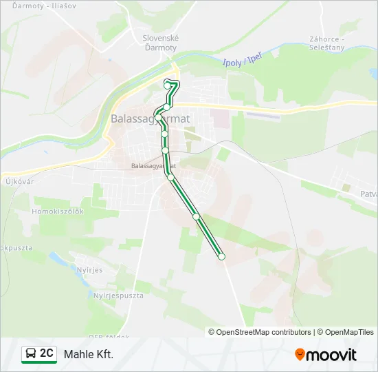 2C Bus Line Map