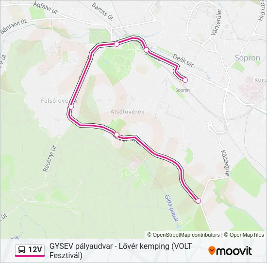 12V Bus Line Map