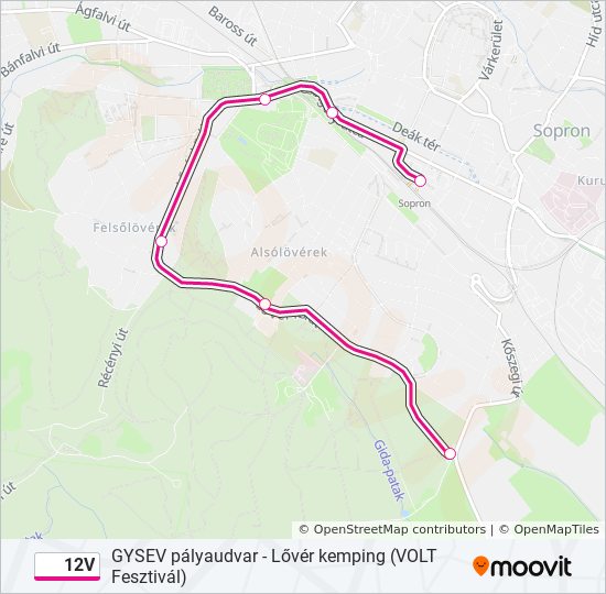 12V bus Line Map