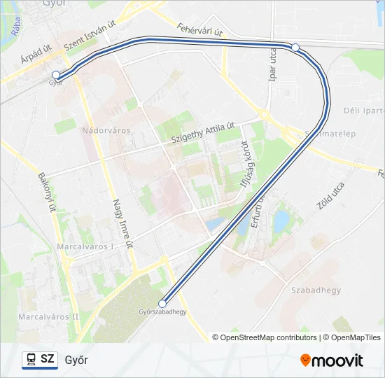 SZ Train Line Map