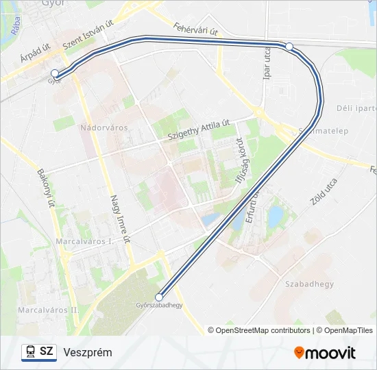 SZ Train Line Map
