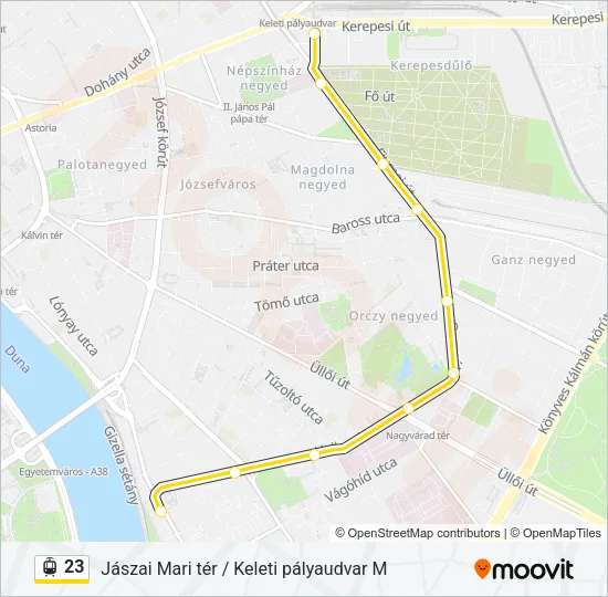 23 Light Rail Line Map