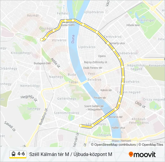 4-6 Light Rail Line Map