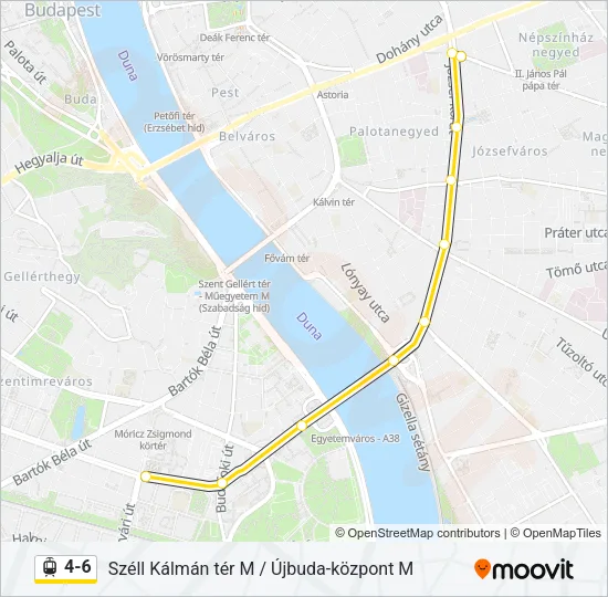 4-6 Light Rail Line Map