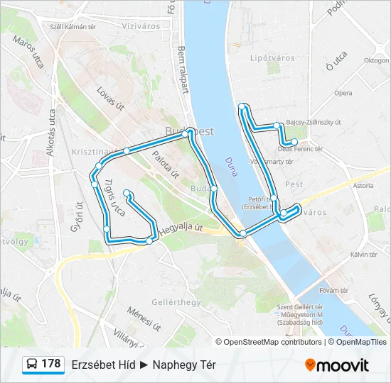 178 Bus Line Map