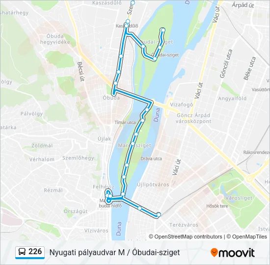 226 Bus Line Map