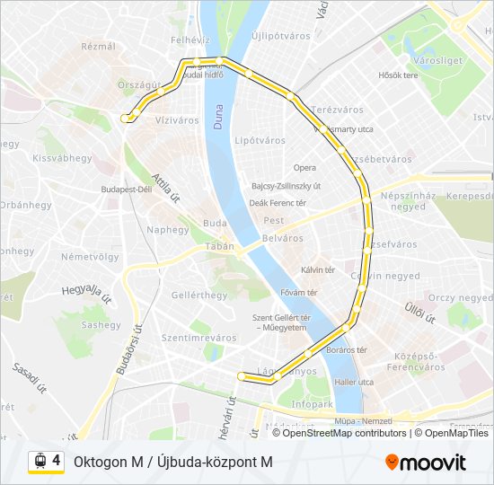 4 light rail Line Map