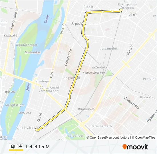 14 Light Rail Line Map