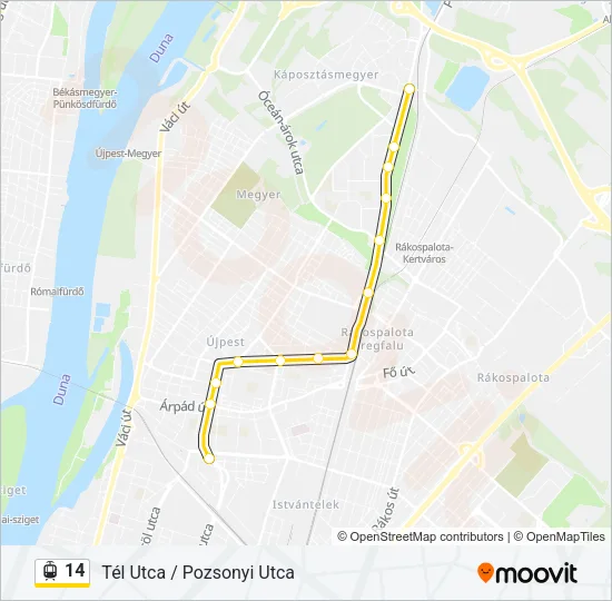 14 Light Rail Line Map