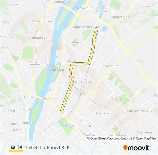 14 Light Rail Line Map