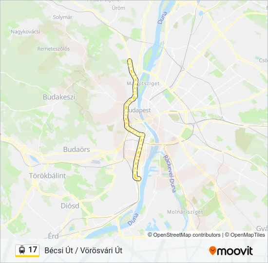 17 Light Rail Line Map