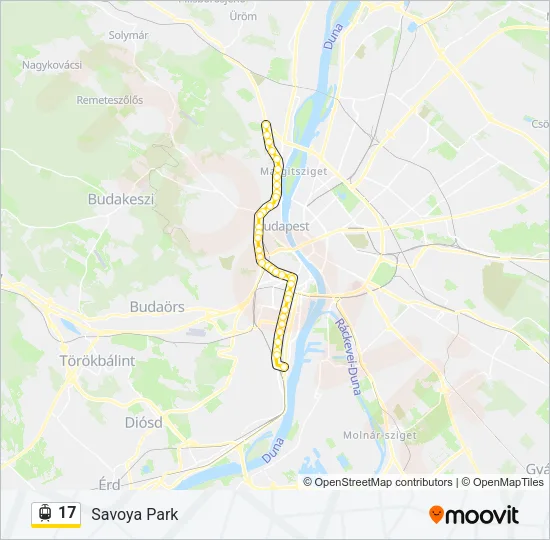 17 Light Rail Line Map