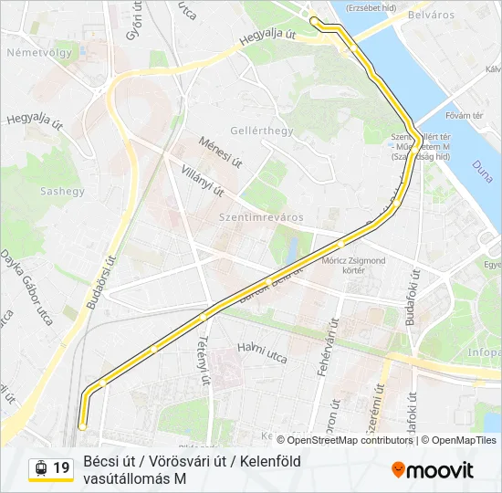19 Light Rail Line Map