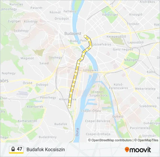 47 Light Rail Line Map