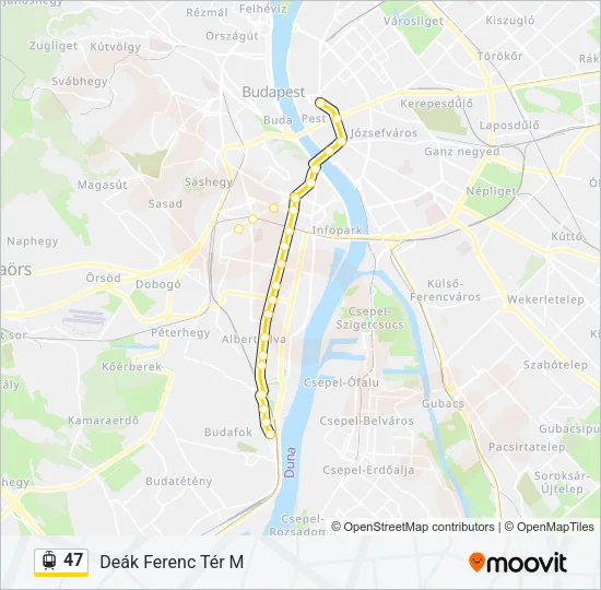 47 Light Rail Line Map