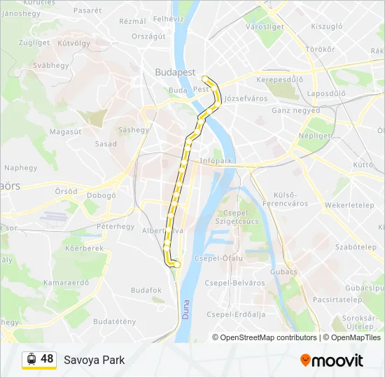 48 Light Rail Line Map