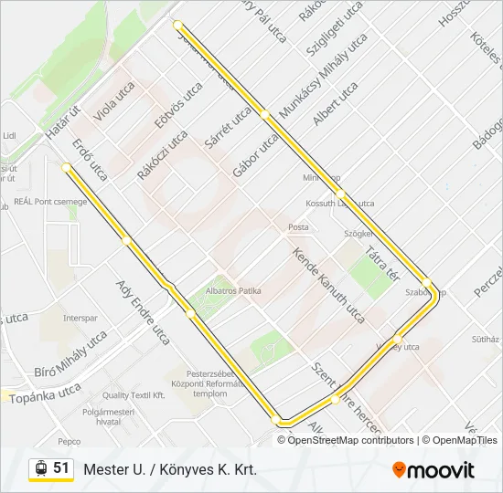 51 Light Rail Line Map