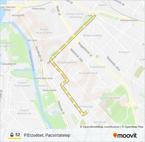 52 Light Rail Line Map