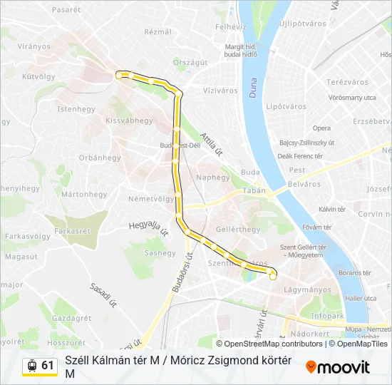 61 Light Rail Line Map