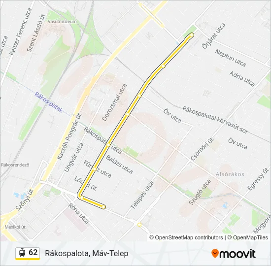 62 Light Rail Line Map