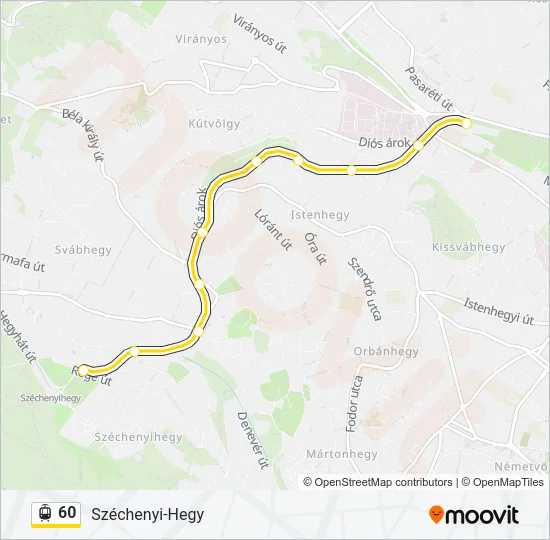60 Light Rail Line Map