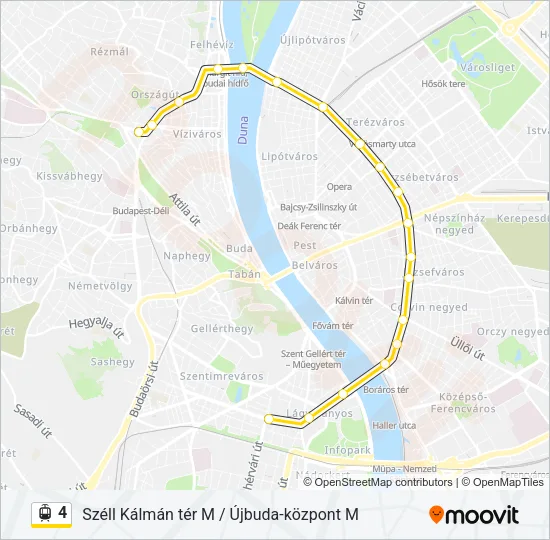 4 Light Rail Line Map