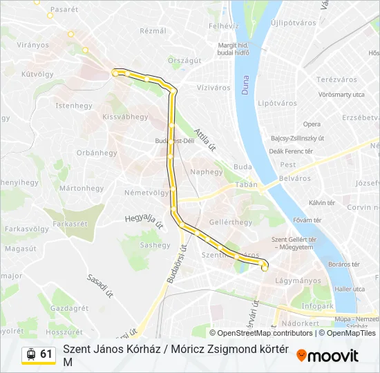 61 Light Rail Line Map