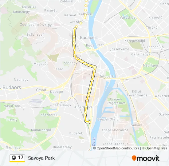 17 Light Rail Line Map