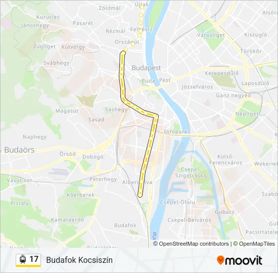 17 Light Rail Line Map