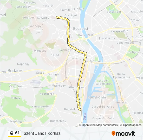 61 Light Rail Line Map