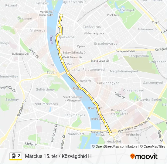 2 Light Rail Line Map