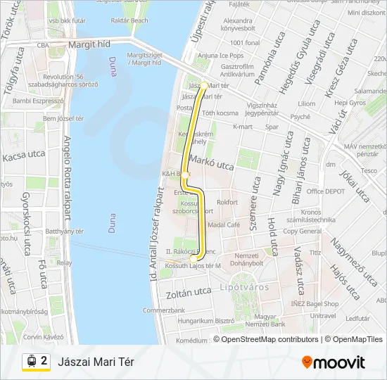 2 Light Rail Line Map