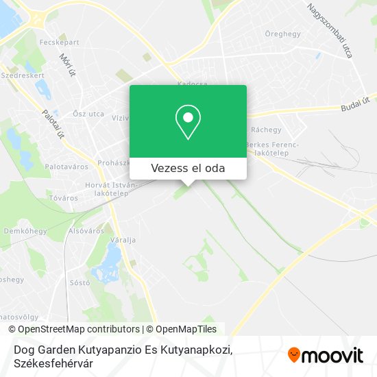 Dog Garden Kutyapanzio Es Kutyanapkozi térkép