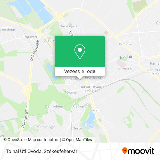Tolnai Úti Óvoda térkép