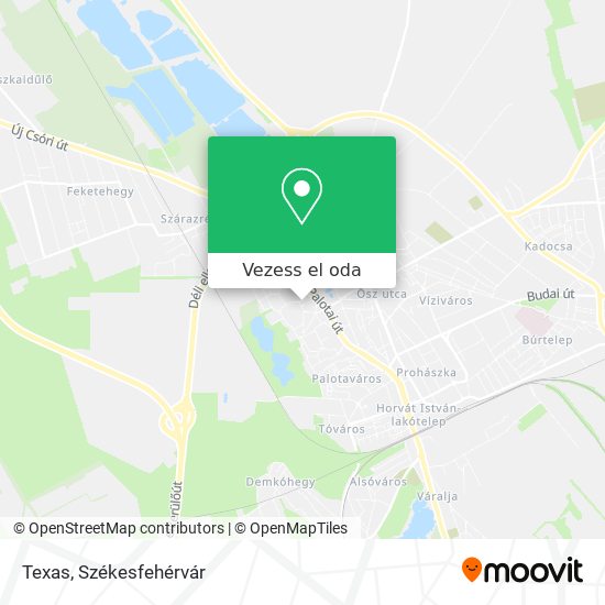 Texas térkép