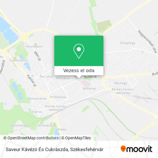 Saveur Kávézó És Cukrászda térkép