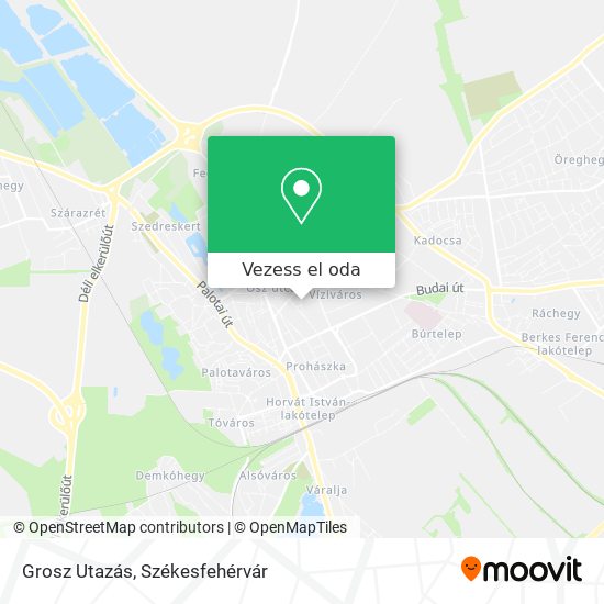 Grosz Utazás térkép