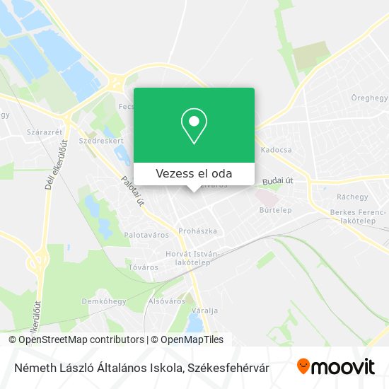 Németh László Általános Iskola térkép