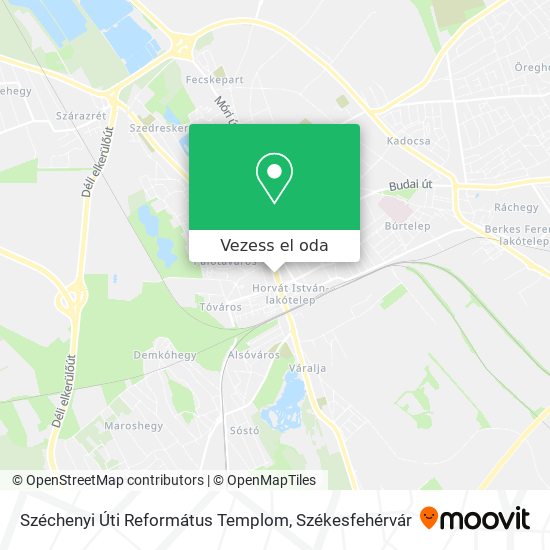 Széchenyi Úti Református Templom térkép
