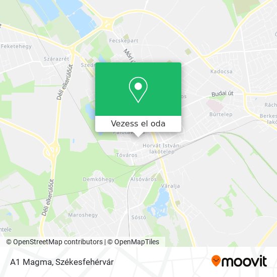 A1 Magma térkép