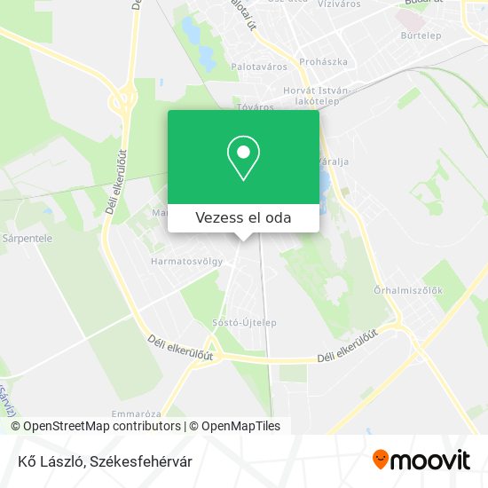 Kő László térkép
