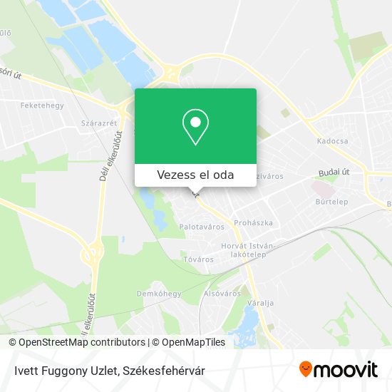 Ivett Fuggony Uzlet térkép