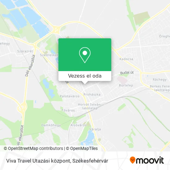 Viva Travel Utazási központ térkép