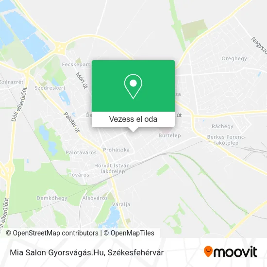 Mia Salon Gyorsvágás.Hu térkép